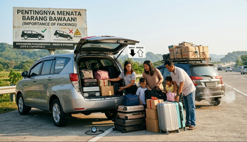 foto blog Tips Menata Barang Bawaan Mudik agar Aman dan Mobil Tetap Irit